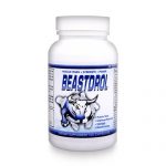 1 white and blue bottle of Muscle Labs USA branded supplements containing 100 capsules of legal steroids labeled as "Beastdrol"