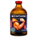 1 black and red bottle of Muscle Labs USA branded supplements containing 100 ml of legal steroids labeled as "Synthol 877"